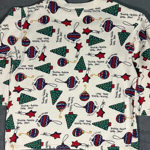 VINTAGE Bold Spirit Christmas Holiday long sleeve Sweatshirt XL